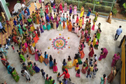 Pragnya Montessori School-Bathukamma Celebration